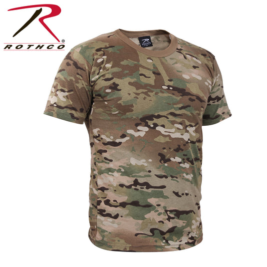 Milspec MultiCam T-Shirt Camo T-Shirts MilTac Tactical Military Outdoor Gear Australia