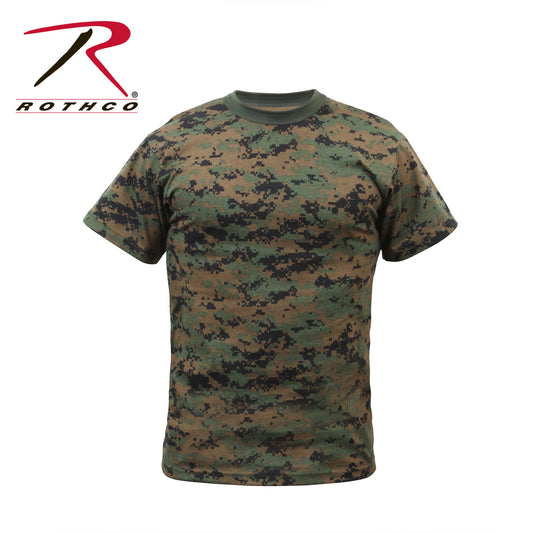 Milspec Kids Digital Camo T-Shirt Camo T-Shirts MilTac Tactical Military Outdoor Gear Australia