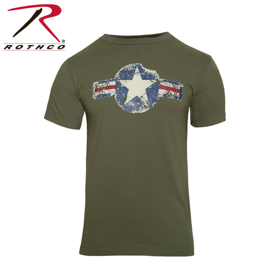 Milspec Vintage Army Air Corps T-Shirt Graphic Print T-Shirt MilTac Tactical Military Outdoor Gear Australia