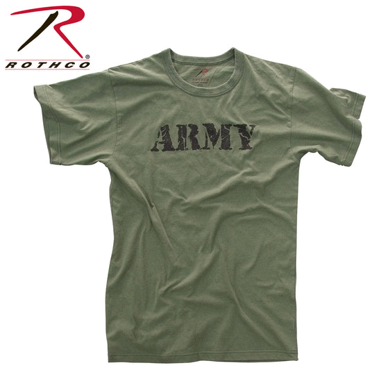 Milspec Vintage 'Army' T-Shirt Graphic Print T-Shirt MilTac Tactical Military Outdoor Gear Australia
