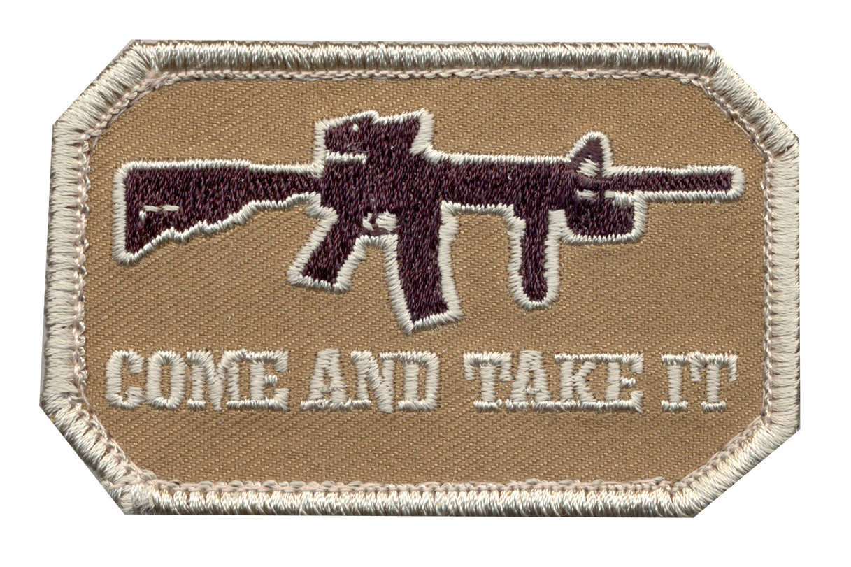 Milspec Come and Take It Morale Patch Morale Patches MilTac Tactical Military Outdoor Gear Australia