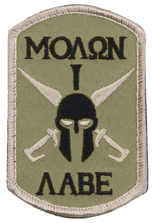 Milspec Molon Labe Spartan Morale Patch Morale Patches MilTac Tactical Military Outdoor Gear Australia