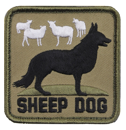 Milspec Sheep Dog Morale Patch Morale Patches MilTac Tactical Military Outdoor Gear Australia