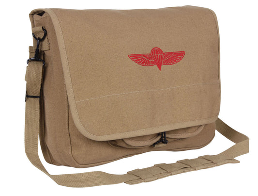 Milspec Canvas Israeli Paratrooper Bag Messenger & Shoulder Bags MilTac Tactical Military Outdoor Gear Australia