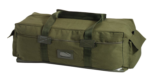 Milspec Canvas Israeli Type Duffle Bag Canvas Duffle Bags MilTac Tactical Military Outdoor Gear Australia
