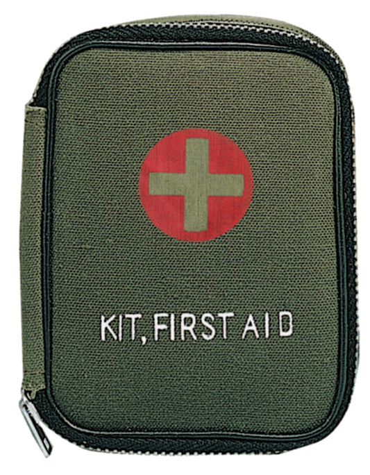 Milspec Military Zipper First Aid Kit Pouch First Aid Supplies & Snake Bite Kits MilTac Tactical Military Outdoor Gear Australia