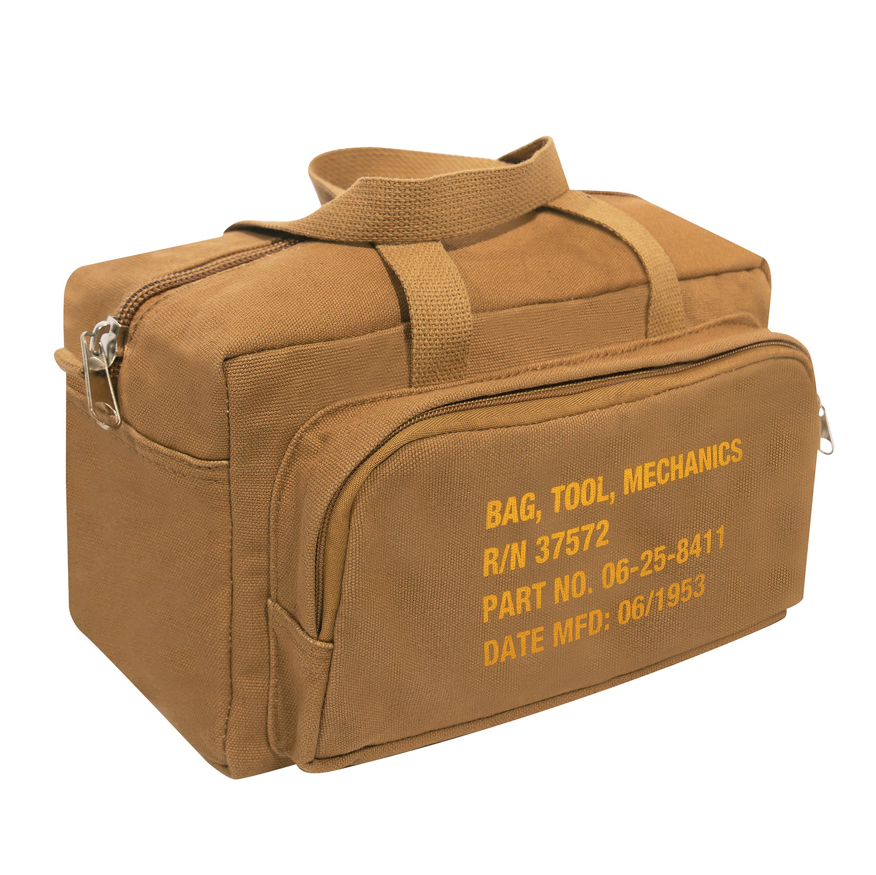 Milspec G.I. Type Zipper Pocket Mechanics Tool Bag With Military Stencil New Arrivals MilTac Tactical Military Outdoor Gear Australia