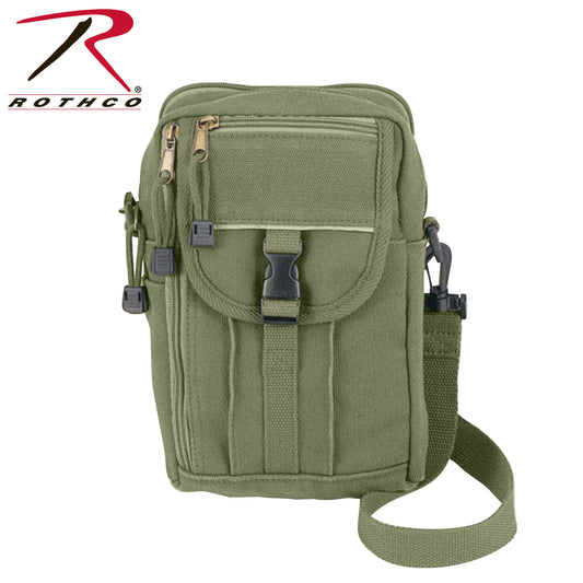 Milspec Heavyweight Canvas Classic Passport Travel Pouch Messenger & Shoulder Bags MilTac Tactical Military Outdoor Gear Australia