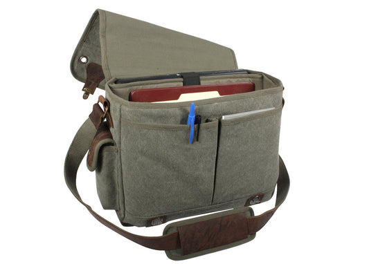 Milspec Canvas Trailblazer Laptop Bag Messenger & Shoulder Bags MilTac Tactical Military Outdoor Gear Australia