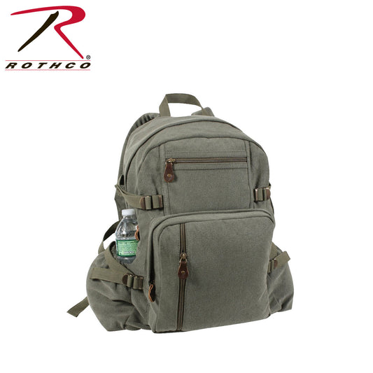 Milspec Jumbo Vintage Canvas Backpack Backpacks MilTac Tactical Military Outdoor Gear Australia