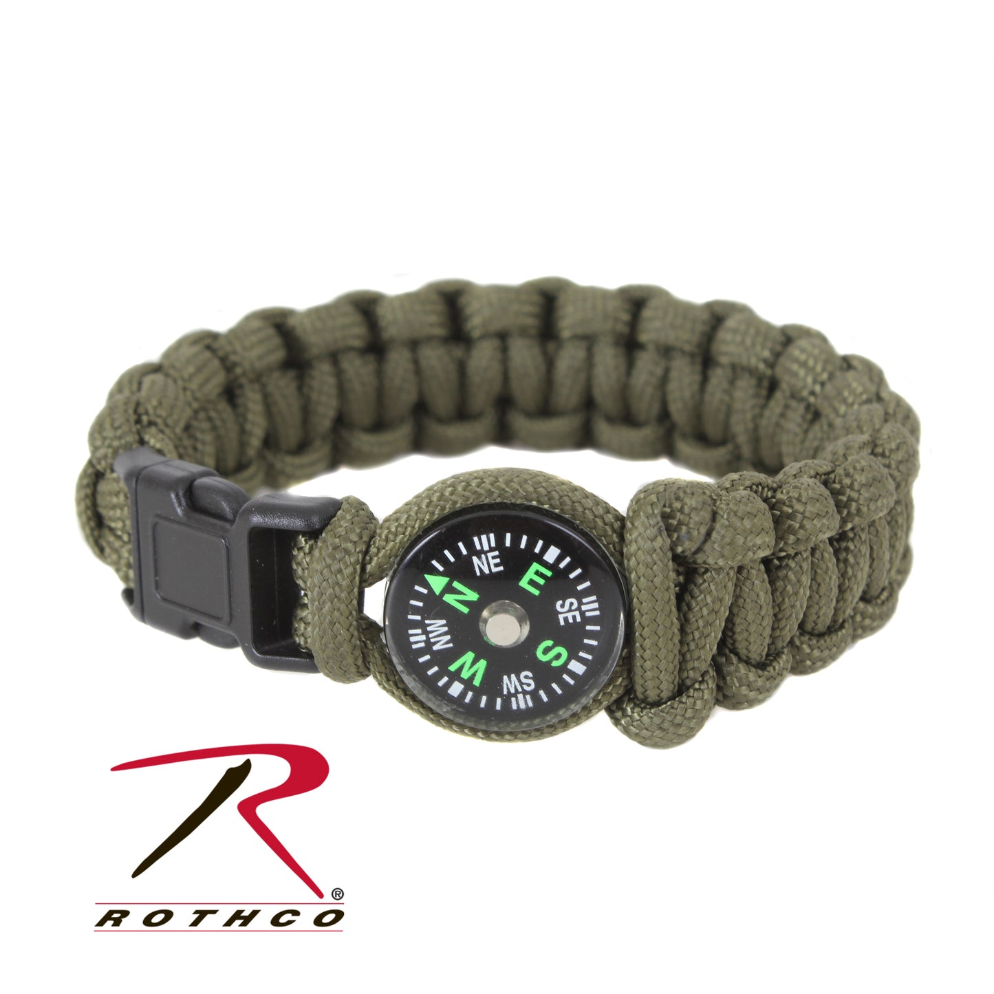 Milspec Paracord Compass Bracelet Polyester Paracord MilTac Tactical Military Outdoor Gear Australia