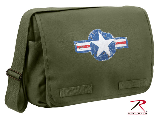 Milspec Air Corps Heavyweight Classic Messenger Bag Messenger & Shoulder Bags MilTac Tactical Military Outdoor Gear Australia