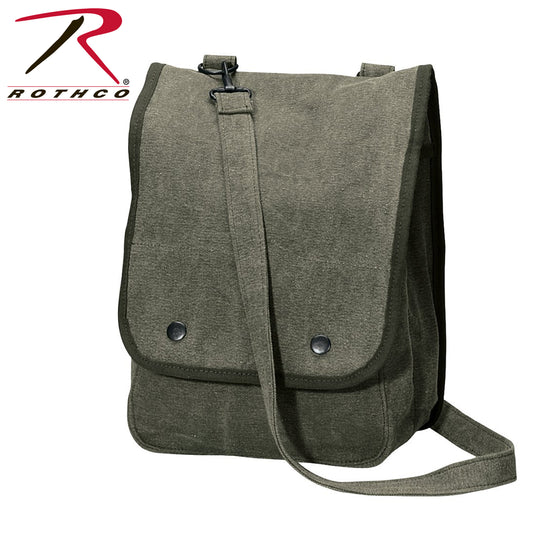 Milspec Vintage Canvas Map Case Shoulder Bag Messenger & Shoulder Bags MilTac Tactical Military Outdoor Gear Australia